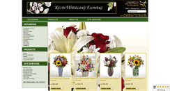 Desktop Screenshot of keithwheelersflowers.com
